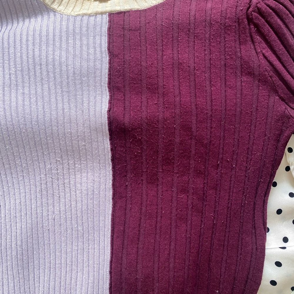Find Me Now Colorblock Ribbed Sweater - Picture 6 of 6
